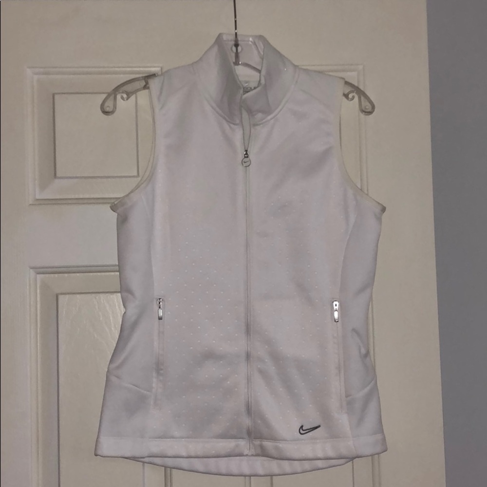 Nike White Vest